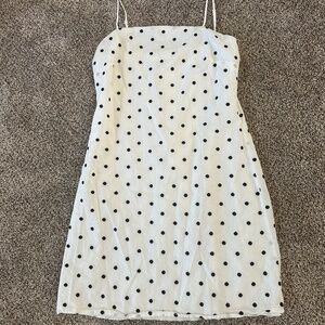 Francesca's Polka Dot Mini Dress